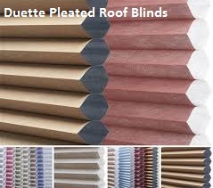 Duette Pleated Roof Blinds
